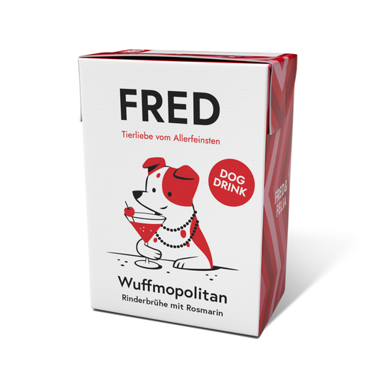 FRED Dog Drink "Wuffmopolitan"