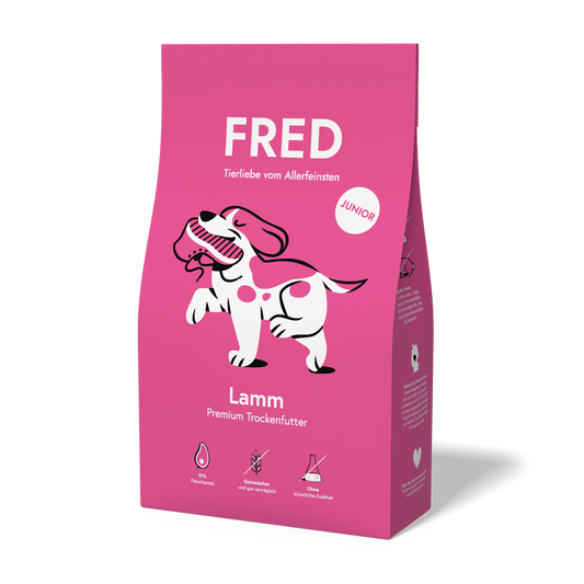 FRED Premium Trockenfutter JUNIOR Lamm